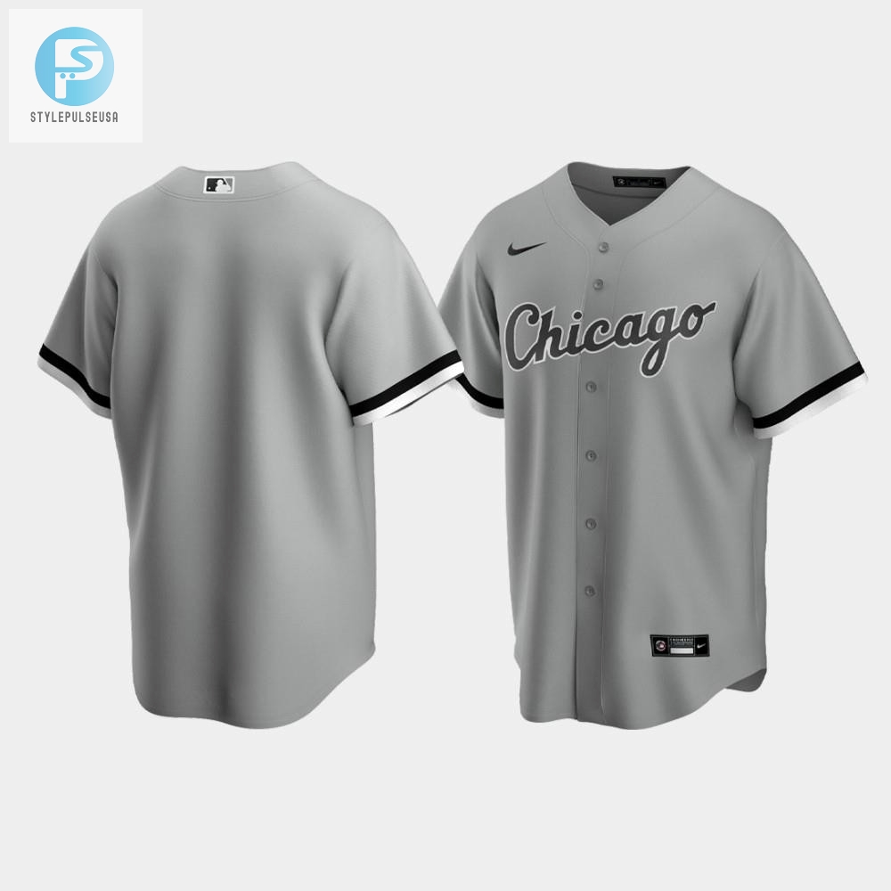 Mens Chicago White Sox Alternate Gray Jersey 