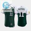 Mens Colorado Rockies 11 Jose Iglesias 202223 City Connect Green Jersey stylepulseusa 1