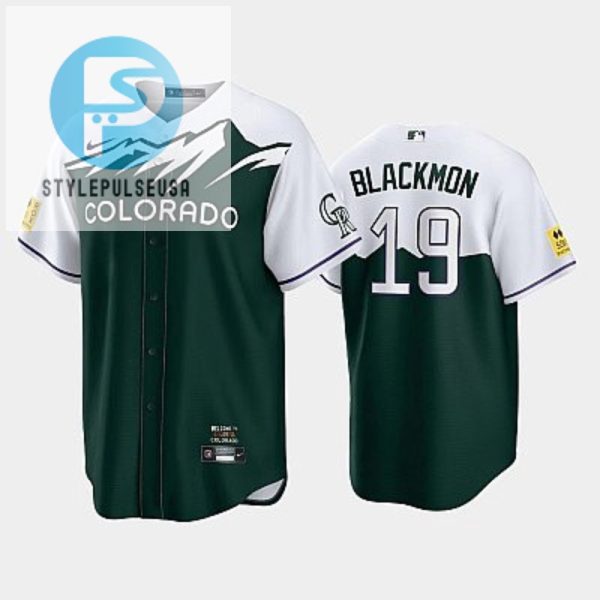 Mens Colorado Rockies 19 Charlie Blackmon 202223 City Connect Green Jersey stylepulseusa 1