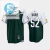 Mens Colorado Rockies 52 Daniel Bard 202223 City Connect Green Jersey stylepulseusa 1