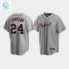 Mens Detroit Tigers 24 Miguel Cabrera Gray Road Jersey stylepulseusa 1