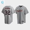 Mens Detroit Tigers 32 Michael Fulmer Gray Road Jersey stylepulseusa 1