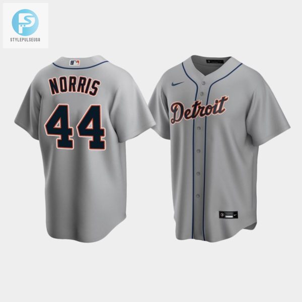 Mens Detroit Tigers 44 Daniel Norris Gray Road Jersey stylepulseusa 1 1