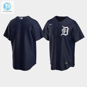 Mens Detroit Tigers Alternate Navy Jersey stylepulseusa 1 1