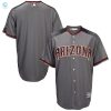 Mens Grayblack Arizona Diamondbacks Jersey Fashion Official Cool Base Team Jersey stylepulseusa 1