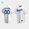 Mens Kansas City Royals 00 Custom White Home Jersey stylepulseusa 1