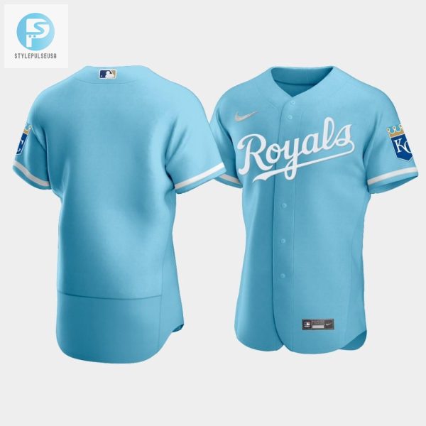 Mens Kansas City Royals 202223 Powder Blue Jersey stylepulseusa 1