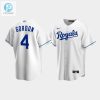 Mens Kansas City Royals 4 Alex Gordon White Home Jersey stylepulseusa 1