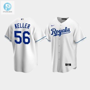 Mens Kansas City Royals 56 Brad Keller White Home Jersey stylepulseusa 1 1