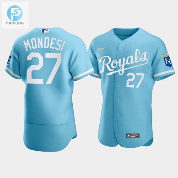 Mens Kansas City Royals Adalberto Mondesi 27 202223 Powder Blue Jersey stylepulseusa 1