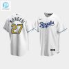 Mens Kansas City Royals Adalberto Mondesi 27 White Home Cool Base Jersey stylepulseusa 1