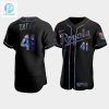 Mens Kansas City Royals Danny Duffy 41 Black Golden Edition Holographic Jersey stylepulseusa 1