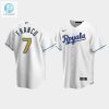 Mens Kansas City Royals Maikel Franco 7 White Home Cool Base Jersey stylepulseusa 1