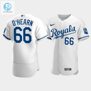 Mens Kansas City Royals Ryan Ohearn 66 202223 White Jersey stylepulseusa 1 1