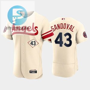 Mens Los Angeles Angels 43 Patrick Sandoval 202223 City Connect Cream Jersey stylepulseusa 1 1