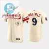 Mens Los Angeles Angels 9 Jack Mayfield 202223 City Connect Cream Jersey stylepulseusa 1