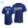 Mens Los Angeles Dodgers A.J. Pollock 11 2020 World Series Champions Alternate Jersey Royal stylepulseusa 1