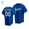 Mens Los Angeles Dodgers Custom 00 2020 World Series Champions Royal Alternate Jersey stylepulseusa 1