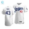 Mens Los Angeles Dodgers Edwin Rios 43 2020 World Series Champions Home Jersey White stylepulseusa 1