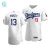 Mens Los Angeles Dodgers Max Muncy 13 2020 World Series Champions Home Jersey White stylepulseusa 1