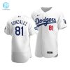 Mens Los Angeles Dodgers Victor Gonzalez 81 2020 World Series Champions Home Jersey White stylepulseusa 1