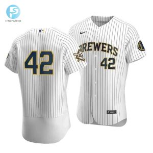 Mens Milwaukee Brewers Jackie Robinson Day Jersey stylepulseusa 1 1