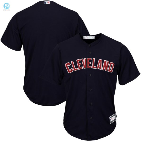 Mens Navy Cleveland Indians Big Tall Team Jersey stylepulseusa 1 1