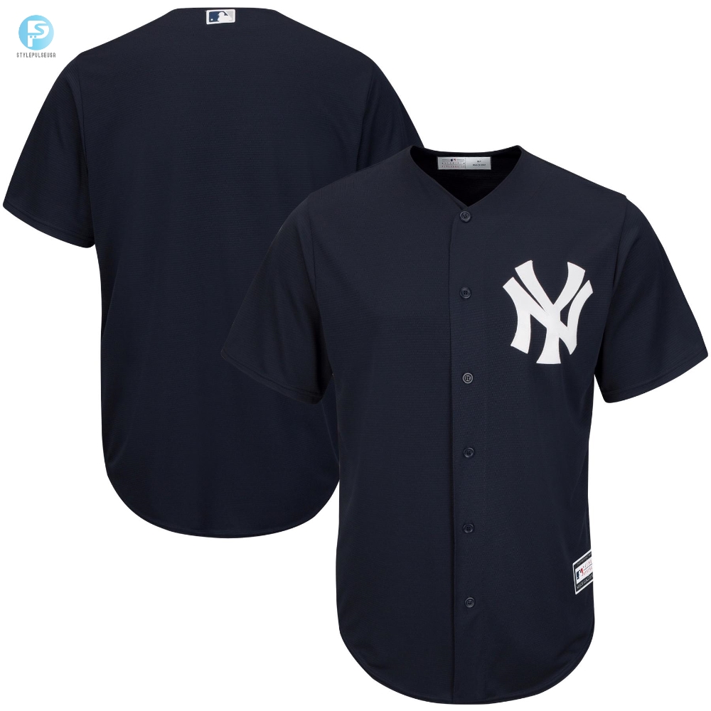 Mens Navy New York Yankees Big  Tall Team Jersey 