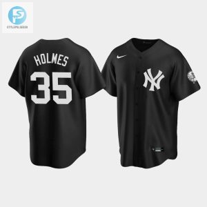 Mens New York Yankees Clay Holmes Fashion Black Jersey stylepulseusa 1 1