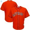 Mens Orange Houston Astros Big Tall Team Jersey stylepulseusa 1