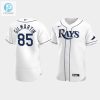 Mens Tampa Bay Rays 85 Sean Gilmartin White Home Jersey stylepulseusa 1