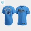 Mens Tampa Bay Rays Randy Arozarena 56 Light Blue Alternate Jersey stylepulseusa 1