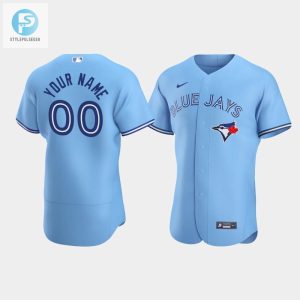 Mens Toronto Blue Jays 00 Custom Powder Blue Alternate Jersey stylepulseusa 1 1