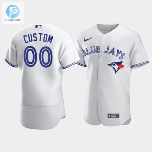 Mens Toronto Blue Jays 00 Custom White Jersey stylepulseusa 1 1