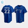 Mens Toronto Blue Jays 22 Chase Anderson Royal Alternate Jersey stylepulseusa 1