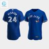 Mens Toronto Blue Jays 24 Nate Pearson Royal Alternate Jersey stylepulseusa 1