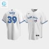 Mens Toronto Blue Jays 39 Kirby Yates White Home Jersey stylepulseusa 1