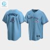 Mens Toronto Blue Jays 4 George Springer Powder Blue Alternate Jersey stylepulseusa 1