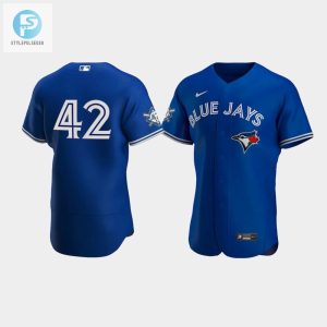 Mens Toronto Blue Jays 42 Royal Jackie Robinson Day Jersey stylepulseusa 1 1