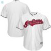 Mens White Cleveland Indians Official Cool Base Jersey stylepulseusa 1