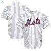 Mens White New York Mets Official Cool Base Jersey stylepulseusa 1