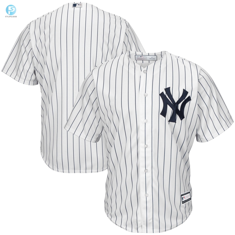 Mens White New York Yankees Big  Tall Team Jersey 