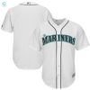 Mens White Seattle Mariners Official Cool Base Jersey stylepulseusa 1