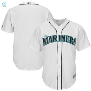 Mens White Seattle Mariners Official Cool Base Jersey stylepulseusa 1 1