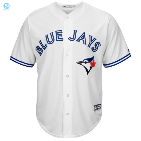 Mens White Toronto Blue Jays Official Cool Base Jersey stylepulseusa 1 1