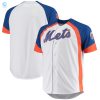 Mens Whiteroyal New York Mets Big Tall Color Block Team Jersey stylepulseusa 1