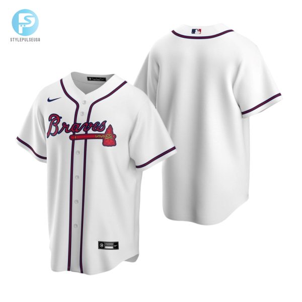 Mens Atlanta Braves Mlb Team 2020 Alternate White Home Jersey Gift For Braves Fans Baseball Fans stylepulseusa 1