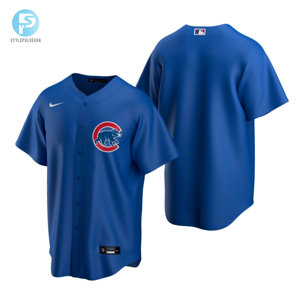 Mens Chicago Cubs Mlb Baseball Team Alternate Royal Jersey Gift For Cubs Fans 