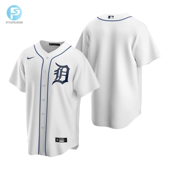 Mens Detroit Mlb Baseball Team Home White Jersey Gift For Tigers Fans stylepulseusa 1 1