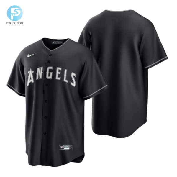 Mens Los Angeles Angels Mlb 2020 Black Team Jersey Gift For Phillies And Baseball Fans stylepulseusa 1